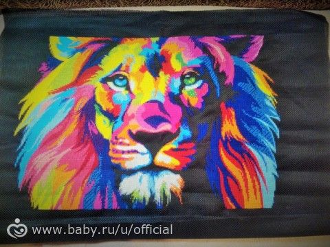 Вышивка радужный слон схема Вышивка радужный слон схема