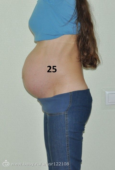 Беременные животики на 25 неделе 55