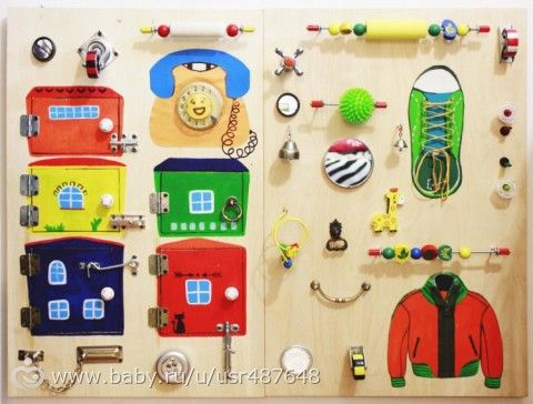 Busyboard сделать своими руками для детей