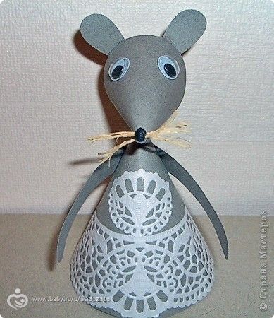 Конусные игрушки из бумаги Конусные игрушки из бумаги