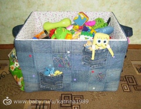 Ящик для хранения игрушек своими руками. Мастер-класс Ящик для хранения игрушек своими руками. Мастер-класс