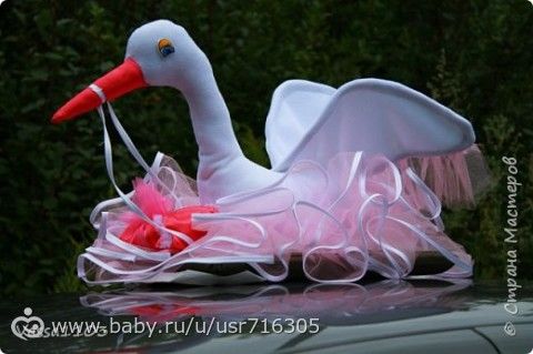 Сделать аиста на машину своими руками Сделать аиста на машину своими руками