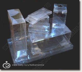 Упаковки из прозрачного пластика Упаковки из прозрачного пластика