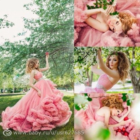 Приглашаю на фотосессию в цветущих садах в сказочном платье!