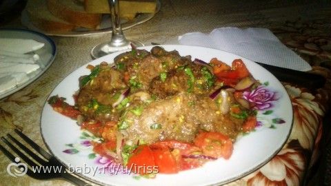Печень по - Грузински