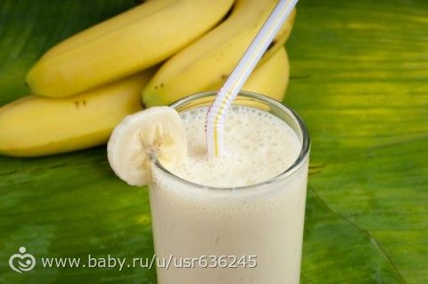 Смузи с бананом ПП