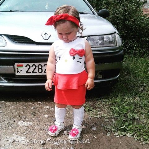 А вот и мы - пропажи!) Ксюше год и девять!