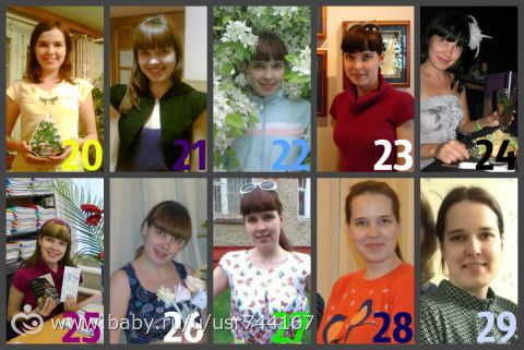 Мои фото за последние 10 лет в одном коллаже