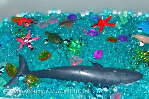 Сенсорная коробка морсой тематики