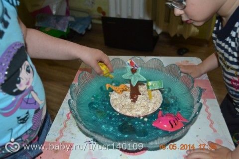 Сенсорная коробка морсой тематики