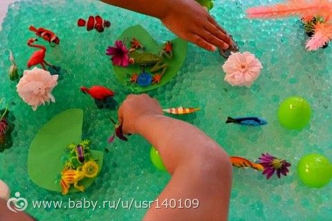 Сенсорная коробка морсой тематики