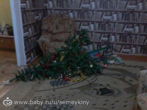 Наша елочка во всех ракурсах ))) Наша елочка во всех ракурсах )))