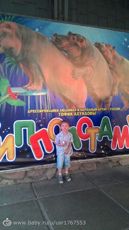 Сходили в цирк.