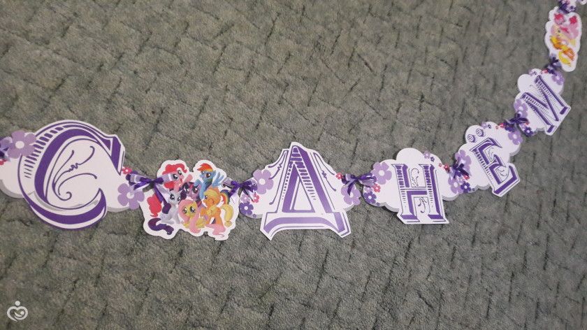 Праздничные атрибуты в тематике Мой маленький пони (My Little Pony)