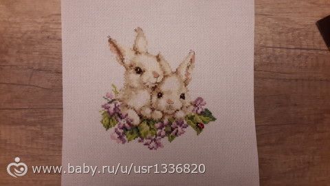 Вступила в ряды вышивальщиц