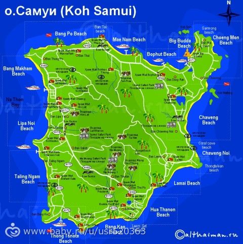 Как мы открывали ЮВА Тайландом. 2016г. Часть 5. Пляжи Самуи.