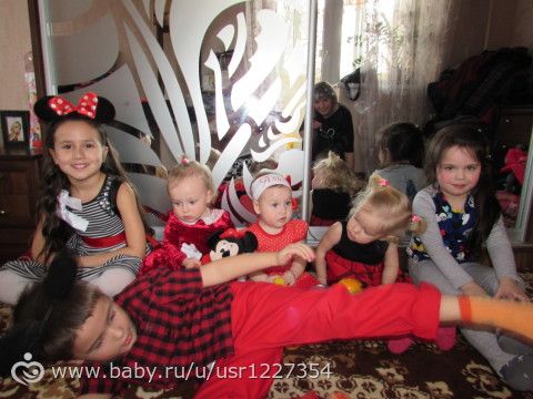 Фотоотчет с годовасия доченьки)))