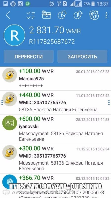 Отчет по сбору для Яны Лутошкиной за февраль