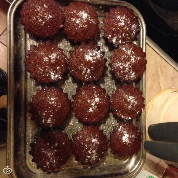 Постные медовые кексы. Постные медовые кексы.