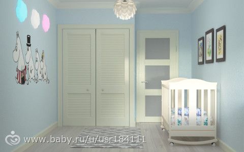Детская для малыша и детская для подростка