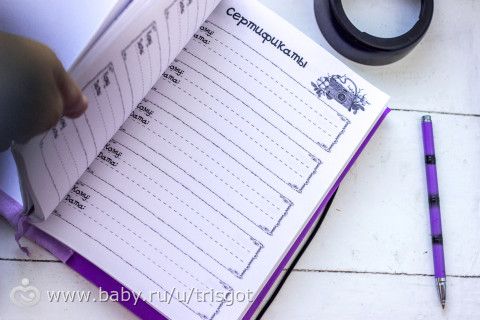 Сделала наконец то ежедневник фотографа