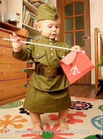 Хочу костюм для дочки к 9 мая(рост 92 примерно)У кого есть?Или может кто может сшить?