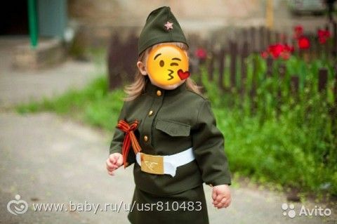 Хочу костюм для дочки к 9 мая(рост 92 примерно)У кого есть?Или может кто может сшить?