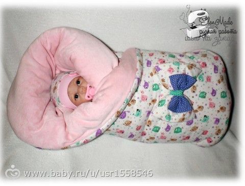 Нежный комплект для девочки на выписку из роддома &quot;Птички для моей Птички&quot;