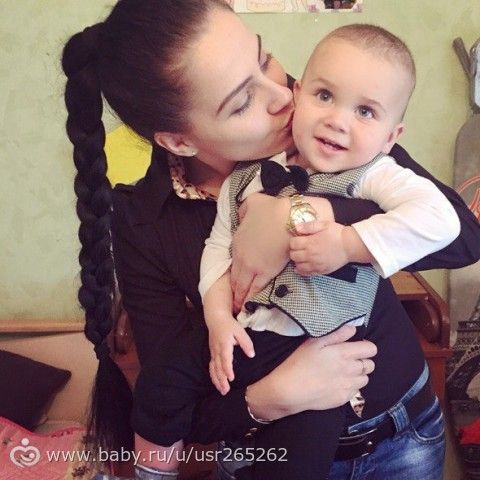 Отметили День Рождения сыночка)