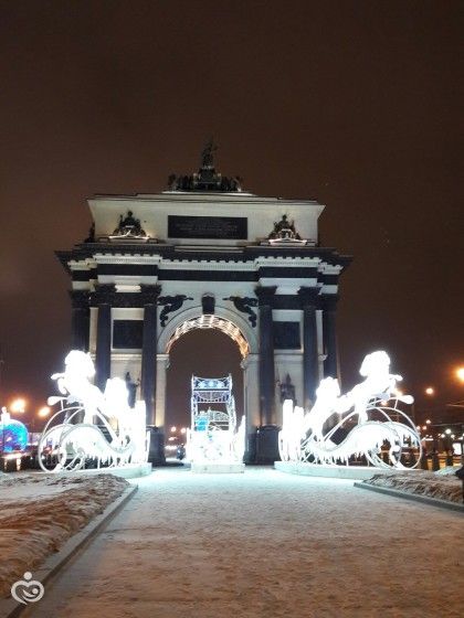Новости и фото новогодней Москвы