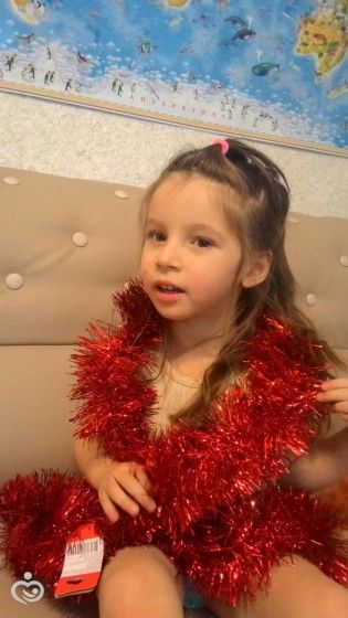 Получили класснючую посылочку к говому году))))