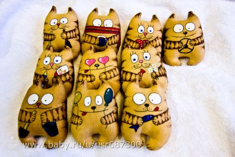Кофейные игрушки.