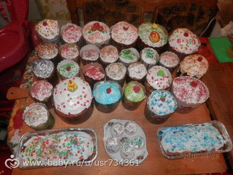 Куличики 2016..передаю эстафету