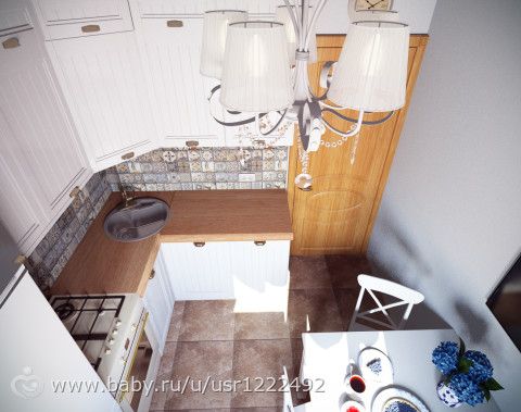 Дизайн кухни 5,3 кв.м