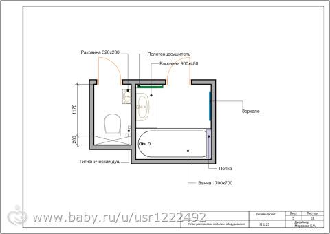Дизайн ванной комнаты и санузла