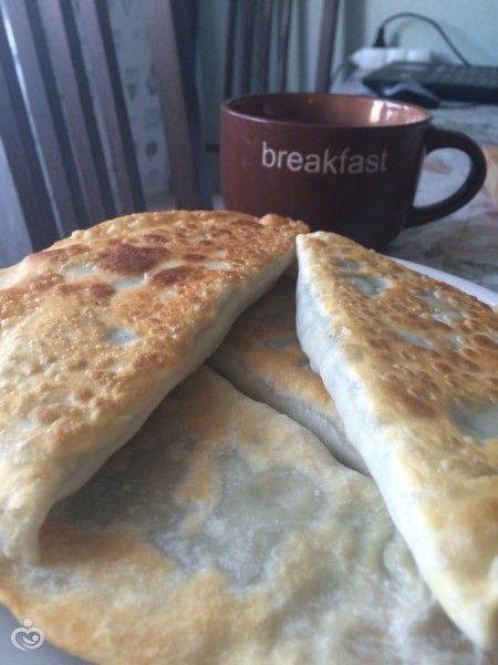 Кутабы с зеленью Кутабы с зеленью