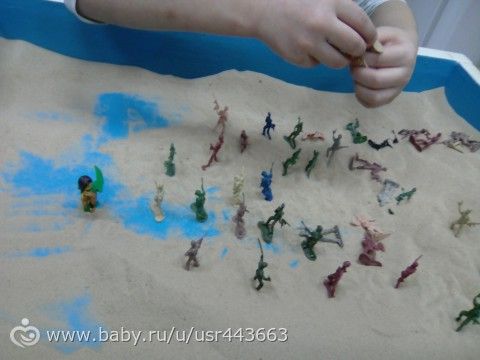 Вот какие сюжеты разворачиваются в песочнице у ребят)