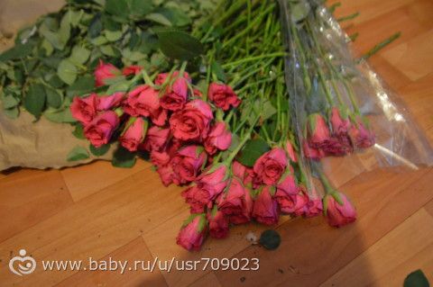 Цветочки к женскому дню.