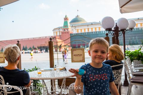 Поездка в Москву с детьми. Фото.