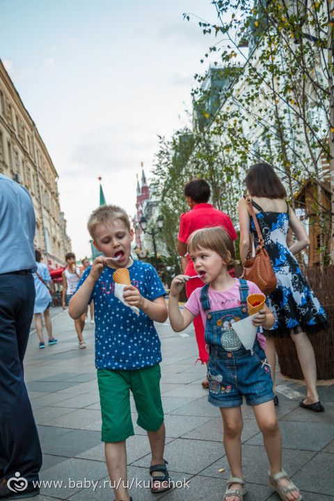 Поездка в Москву с детьми. Фото.