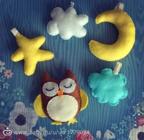 Фигурки из фетра))