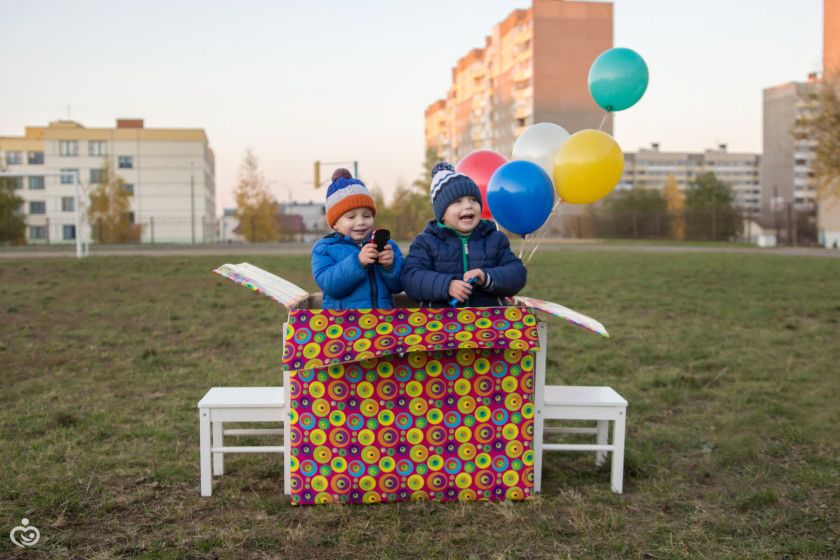 Близнецам 3 года. Отчет с ДР. День ИКС