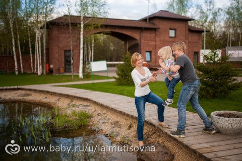 Душевная съемка большой семьи