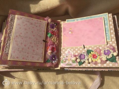 Альбом для девочки(заказ)