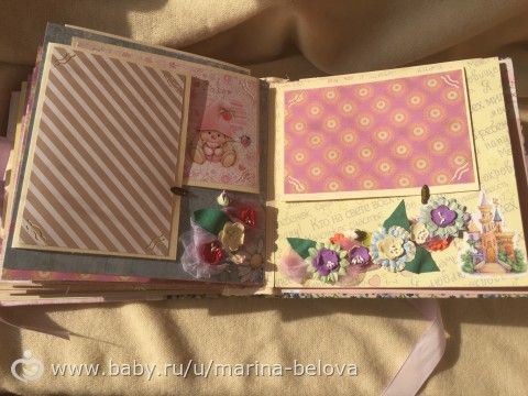 Альбом для девочки(заказ)