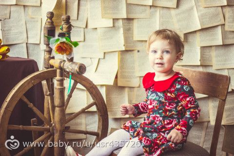 Семейная фотосессия на день рождения доченьки