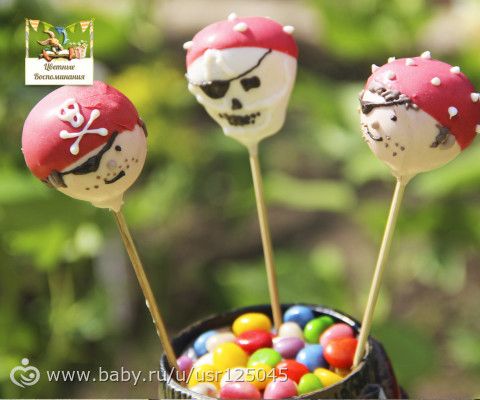 Что едят пираты? Сладости для детей, Candy BAR для маленьких пиратов!