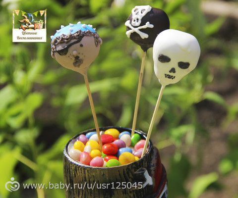 Что едят пираты? Сладости для детей, Candy BAR для маленьких пиратов!
