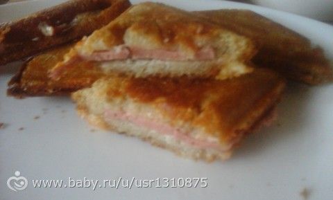 К.Колбаса.Сэндвичи с колбасой и сыром.