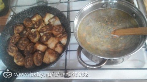 Суп с улитками